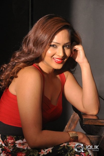 Nikesha-Patel-at-Araku-Roadlo-Movie-Press-Meet